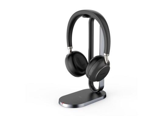 Yealink Bh76 Teams - Hodesett - On-Ear - Bluetooth - Trådløs - Aktiv Støydemping - Usb-C Via Bluetooth-Adapter - Svart - Med Ladestativ Yealink Bh76 Teams - Hodesett - On-Ear - Bluetooth - Trådløs - Aktiv Støydemping - Usb-C Via Bluetooth-Adapter - Svart - Med Ladestativ