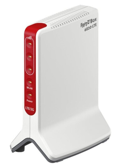 AVM Fritz!Box 6820 LTE Trådløs Ruter med 450 Mbps Wi-Fi 4 (2,4 GHz) Hvit