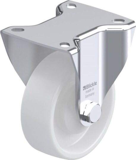 Blickle 604173 Bk-Po 100Ka-1 Fast Hjul Hjuldiameter 100 Mm Bæreevne (Maks.) 280 Kg 1 Stk