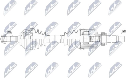 Drivaksel NTY NPW-CT-155