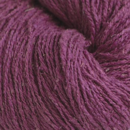 Â BC Garn Soft Silk Unicolor 010 Mørk Lilla
