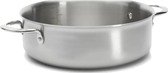 De Buyer Alchimy rak sautépanne rustfritt stål Ø24 cm De Buyer Alchimy rak sautépanne rustfritt stål Ø24 cm
