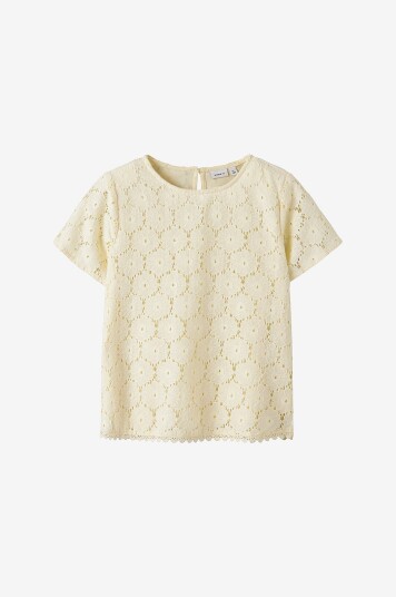 Name It Blondetopp nkfetille SS Top Gul