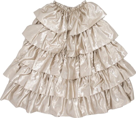 Meri Meri Kostymer Gold Ruffle Cape Meri Meri OneSize Kostymer Beige 225531-NC Meri Meri Kostymer Gold Ruffle Cape Meri Meri OneSize Kostymer Beige 225531-NC