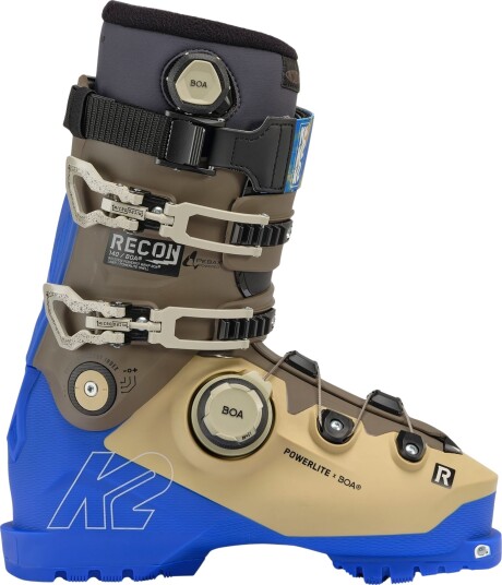 K2 Recon 140 BOA Skistøvler Herre Brown/Blue 28,5