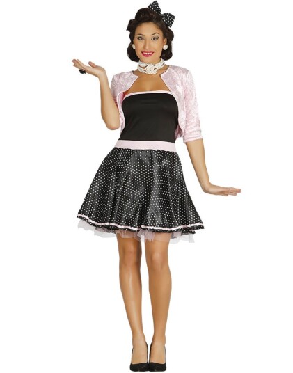 50s Rockabilly Babe Damekostyme Strl L 50s Rockabilly Babe Damekostyme Strl L