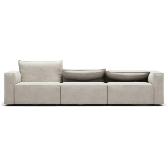 Decotique Moore 3 Seter Sofa Plush Beige
