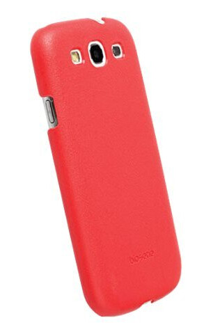 Krusell Biocover - Beskyttende Deksel For Mobiltelefon - Bioplast - Rød - For Samsung Galaxy S Iii