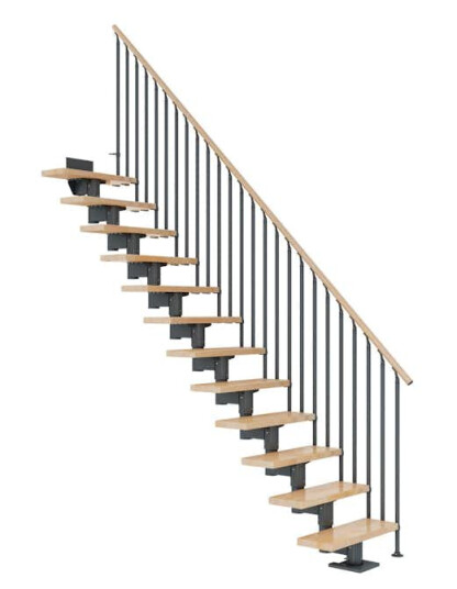 Plassbesparende Trapp Dolle Cork Bøk Rett Classic III Plassbesparende Trapp Dolle Cork Bøk Rett Classic III