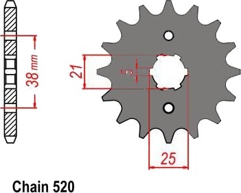 SUNSTAR 3C1-13 Kjededrev SUNSTAR 3C1-13 Kjededrev