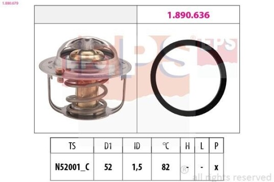 Termostat EPS 1.880.679 Termostat EPS 1.880.679