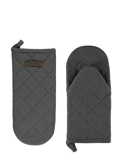 Noble House Oven Glove Frog Hanna Classic - Grey - 15X30CM Noble House Oven Glove Frog Hanna Classic - Grey - 15X30CM