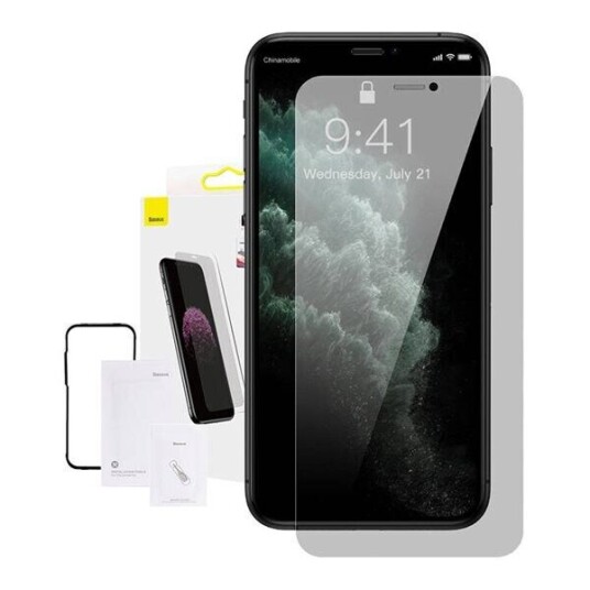 Baseus 0.3mm Full-screen and Full-glass Tempered Glass (1pcs pack) for iPhone XR/11 6.1 inch Baseus 0.3mm Full-screen and Full-glass Tempered Glass (1pcs pack) for iPhone XR/11 6.1 inch