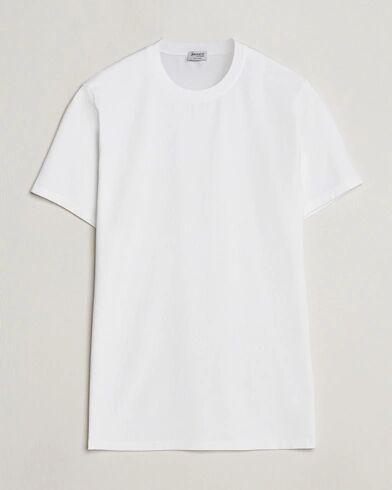 Zimmerli of Switzerland Pureness Modal Crew Neck T-Shirt White