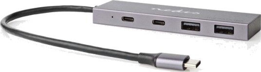 Nedis USB C Hub 4 port 10Gbps UHUBU3450AT