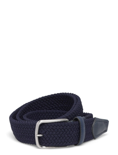 Amanda Christensen Belt - Navy - 110 x 110