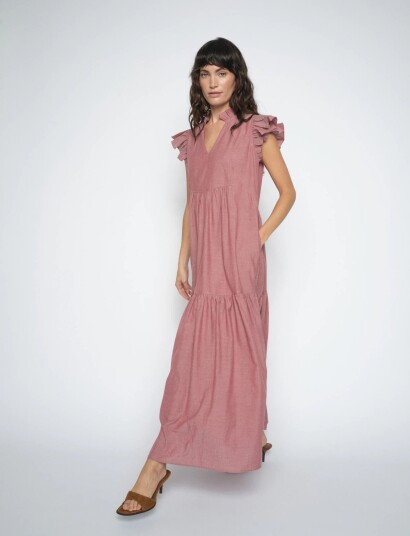 MOS MOSH Mmwaldy Izha Dress Pink M MOS MOSH Mmwaldy Izha Dress Pink M