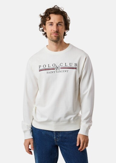 Saint Vincent Kentucky Crew (Portofino Crew) Off White L Sweatshirts Saint Vincent Kentucky Crew (Portofino Crew) Off White L Sweatshirts