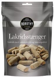 Nordthy Lakrisstenger – 150 g Nordthy Lakrisstenger – 150 g
