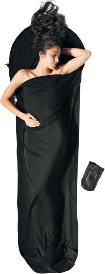 Cocoon Mummy Liner Merino Wool OneSize, Black