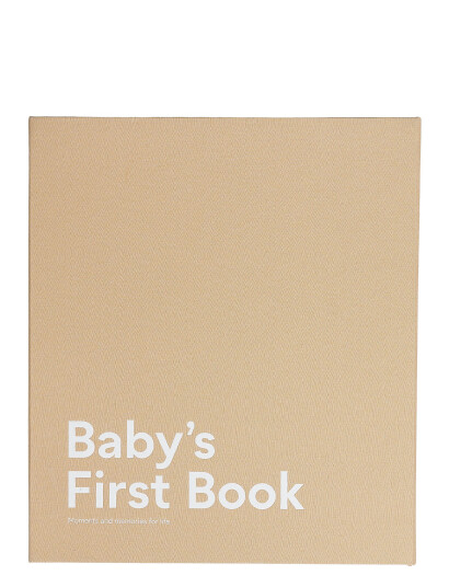 Design Letters Babys First Book Vol 2 Beige 30x26x3cm Design Letters Babys First Book Vol 2 Beige 30x26x3cm
