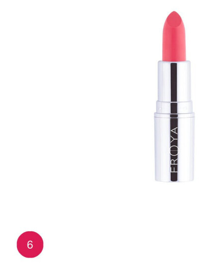 Frøya Cosmetics Tinted Lipstic no 6. Knallrosa demi-matt