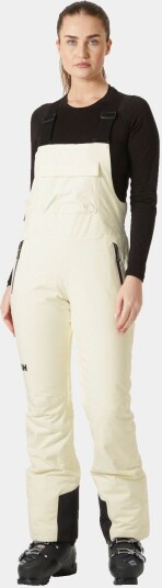 Helly Hansen Dame Legendary Fôret Skibukse Med Seler Beige Svart S Helly Hansen Dame Legendary Fôret Skibukse Med Seler Beige Svart S