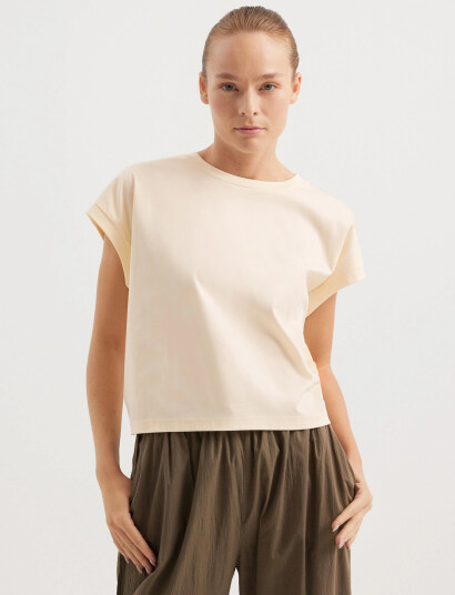 Rethinkit Studios Top Tie Nice - Cream - L