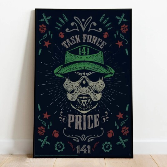Call of Duty Plakat Captain Price - 91,5 x 61 cm