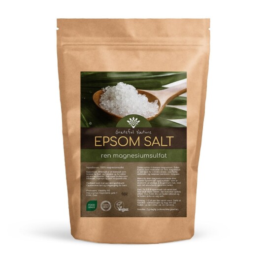Grateful Nature Epsom Salt Magnesium Sulphate 1000 gram