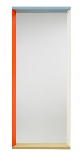 Vitra Colour Frame Speil Stor Blå/ Oransje Vitra Colour Frame Speil Stor Blå/ Oransje