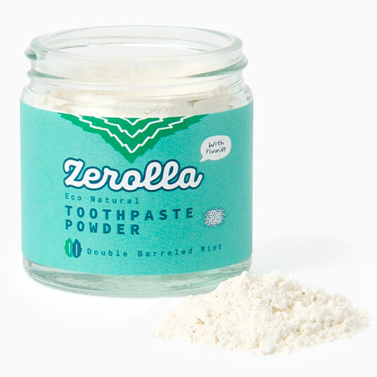 Naturlig tannkrem pulver ZEROLLA Eco Natural Double Mint 60 ml Naturlig tannkrem pulver ZEROLLA Eco Natural Double Mint 60 ml