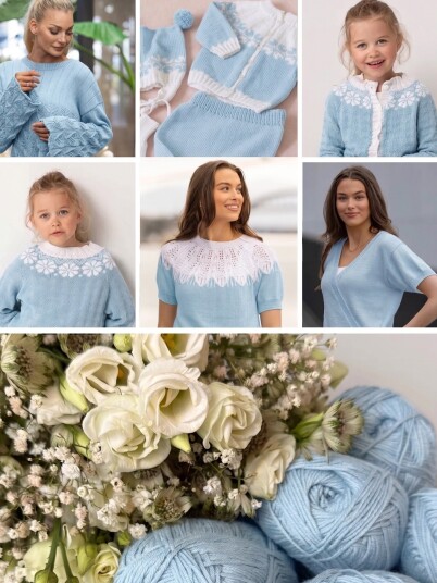 Merinor Deal Soft Spring Light Blue Pakkedeal Merinor Deal Soft Spring Light Blue Pakkedeal