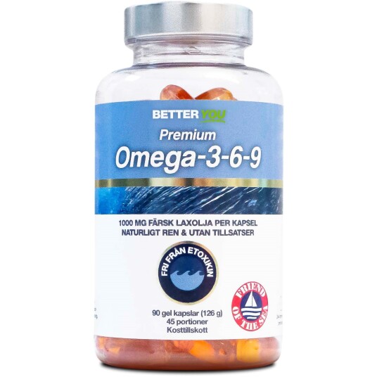 Better You Premium Omega 3 90 stk Better You Premium Omega 3 90 stk
