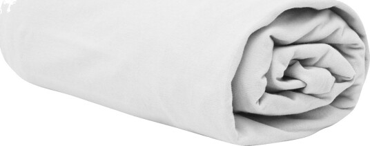 Høie of Scandinavia Formfitted Jersey Sheet - White - 90X200X38CM
