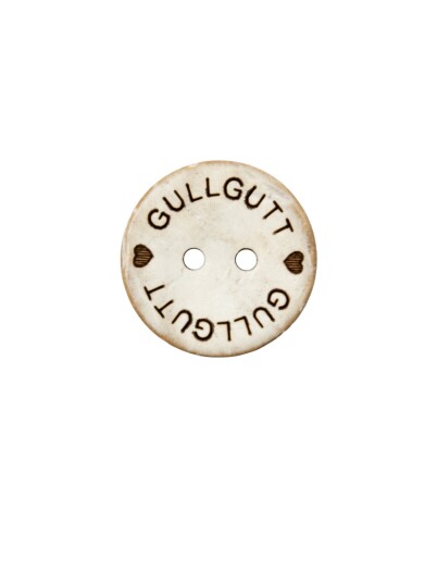Kort Og Godt Knapp Gullgutt 18Mm