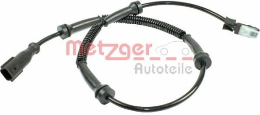 Sensor ABS METZGER 0900221