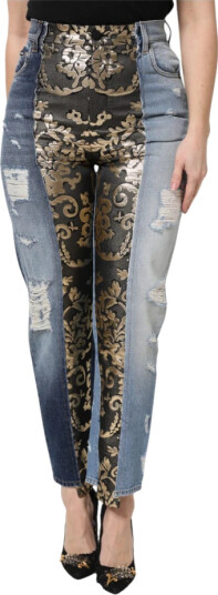 Dolce & Gabbana Dame Jeans Flerfarget M, Dolce & Gabbana Dame Jeans Flerfarget M,