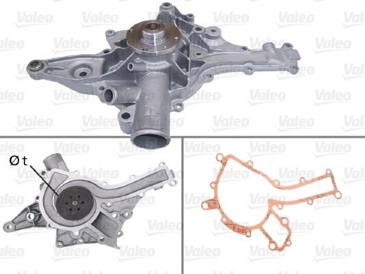 VALEO 506832 Vannpumpe VALEO 506832 Vannpumpe
