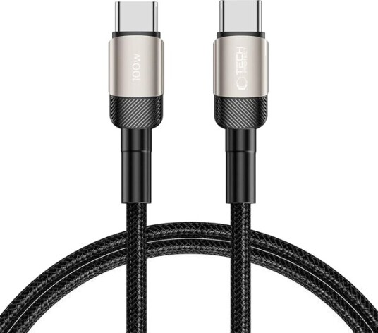 Tech Protect UltraBoost Evo USB C USB C PD100W 1m titanium Tech Protect UltraBoost Evo USB C USB C PD100W 1m titanium