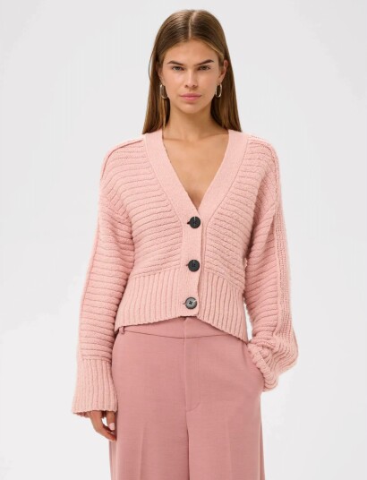 InWear Numaiw Cardigan Pink L InWear Numaiw Cardigan Pink L