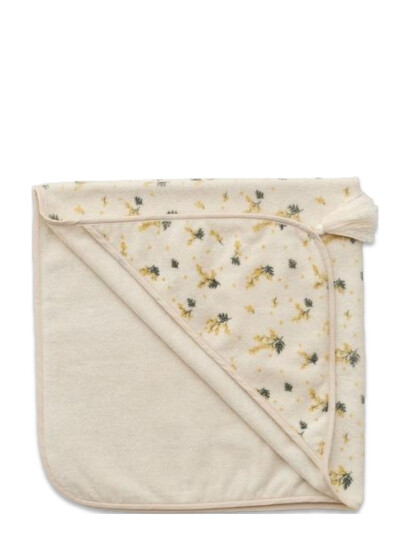 Garbo&Friends Terry Hooded Towel - Beige - 80X80CM