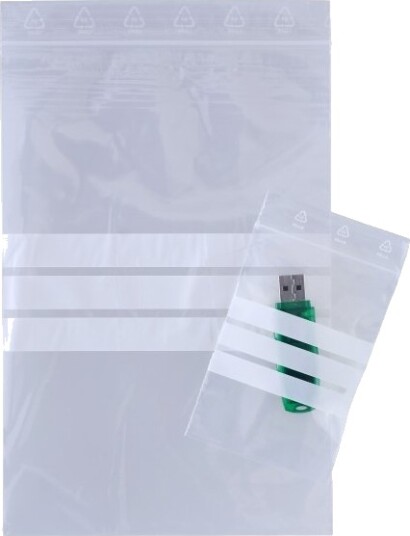 Lynlåspose Master"in Performance 50 Μm 60 X 80 Mm Ld Pe Transparent Med Skrivefelt Lynlåsluknin Lynlåspose Master"in Performance 50 Μm 60 X 80 Mm Ld Pe Transparent Med Skrivefelt Lynlåsluknin