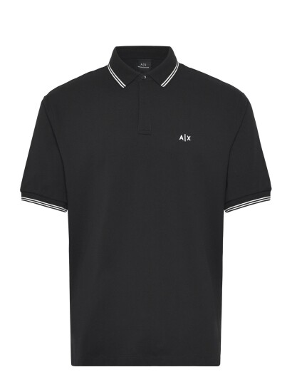 Armani Exchange Polo Shirt Black S Armani Exchange Polo Shirt Black S