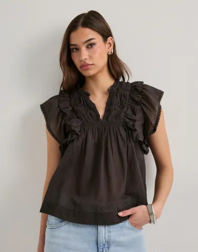 Neo Noir   Brun   Jayla S Voile Top
