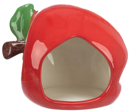 Eplehus I Keramikk For Hamstere/Mus 13 × 10 × 10 cm