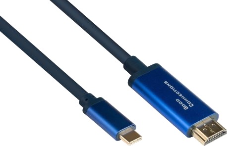 Alcasa 4520 Csf010b 1 M Usb Type C Hdmi Type A Standard Hankjønn Hankjønn Rett