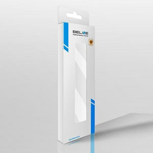 Beline Klokkereim 20mm Dobbel Farge Silikon hvit-blå hvit/blå boks