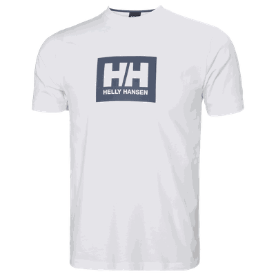Helly hansen Box T-Shirt t-skjorte herre White S Helly hansen Box T-Shirt t-skjorte herre White S