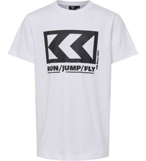 Hummel T skjorte hmlFSK Lav Hvit 4 år 104 T skjorte Hummel T skjorte hmlFSK Lav Hvit 4 år 104 T skjorte